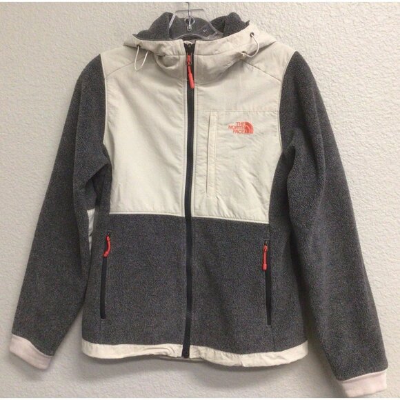 The North Face Denali Jacket Womens XS Gray Fleece Fleece Gorpcore Hoodie Y2k - Picture 1 of 11